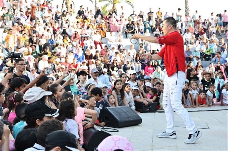 茶文化主題演出場(chǎng)景。拉巴特中國(guó)文化中心供圖