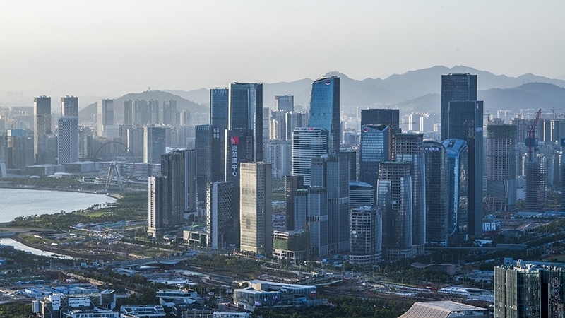 圖為深圳前海城市風(fēng)光。