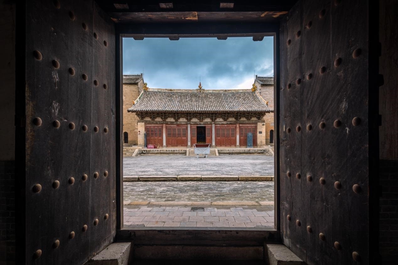 高平市崇明寺一角。蘇唐詩攝