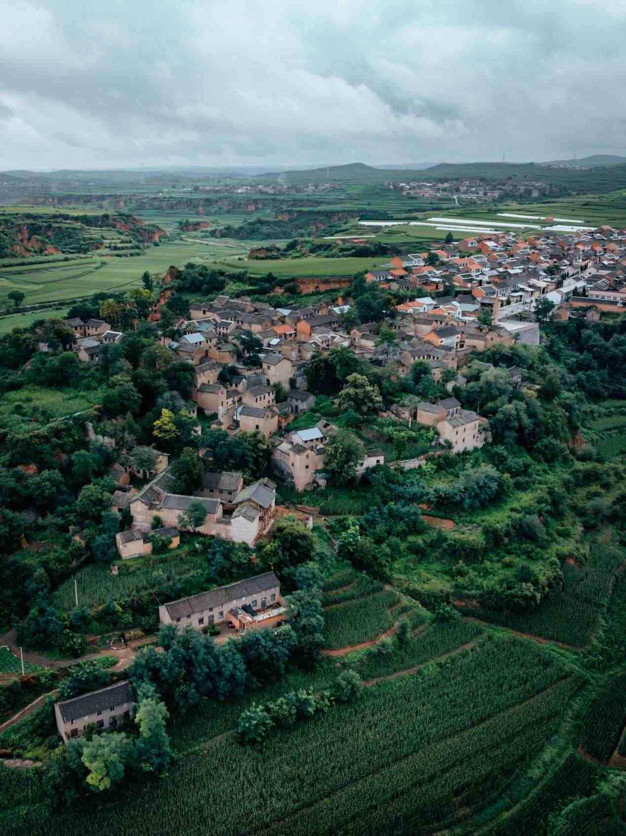 俯瞰永寧寨村。邱活攝