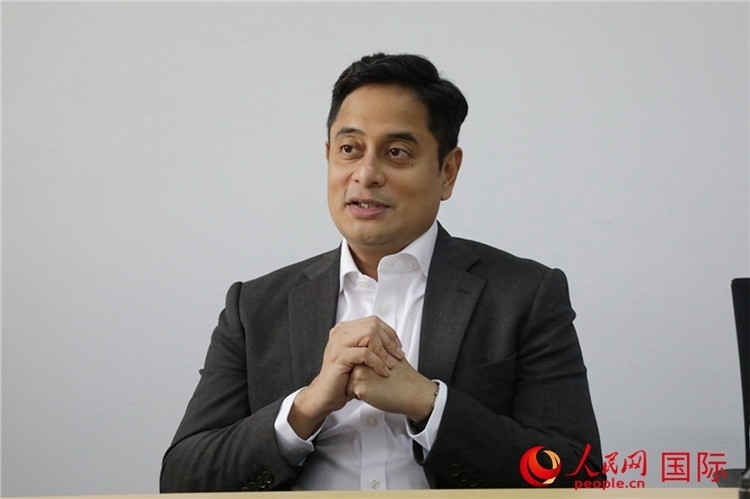 8月16日，雪蘭莪州創(chuàng)新與數(shù)字基礎設施執(zhí)行委員會主席法米接受人民網(wǎng)專訪。人民網(wǎng) 王婧攝