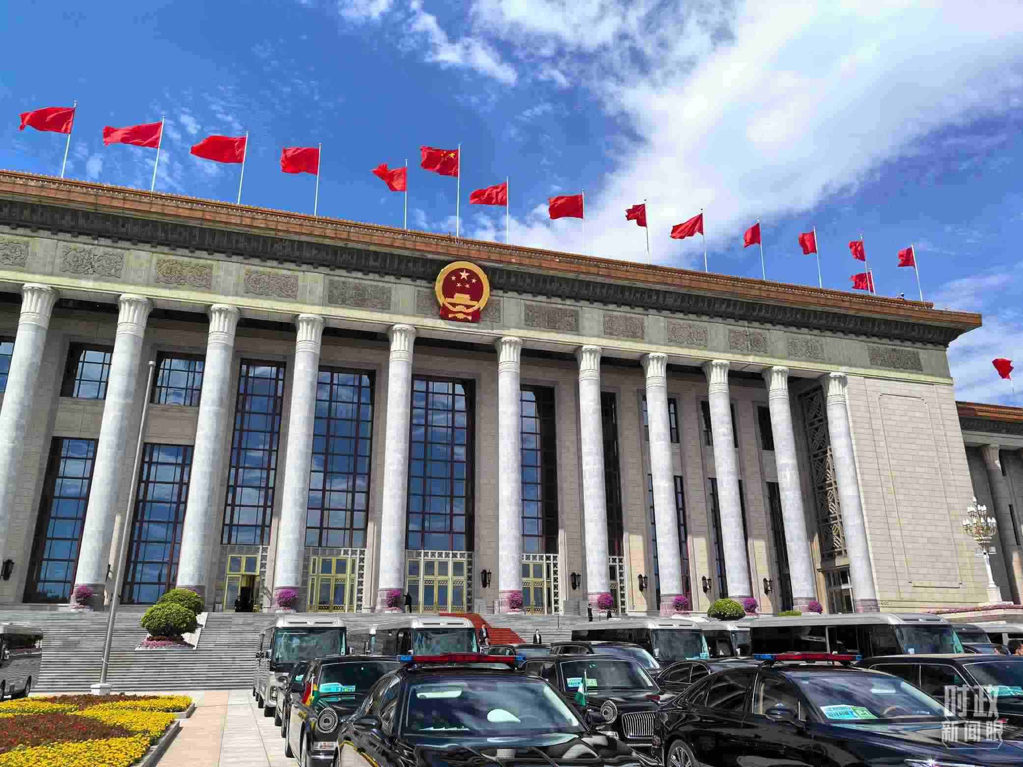  △9月5日上午，中非合作論壇北京峰會(huì)開幕式在北京人民大會(huì)堂舉行。（總臺(tái)央視記者劉瑞琳拍攝）