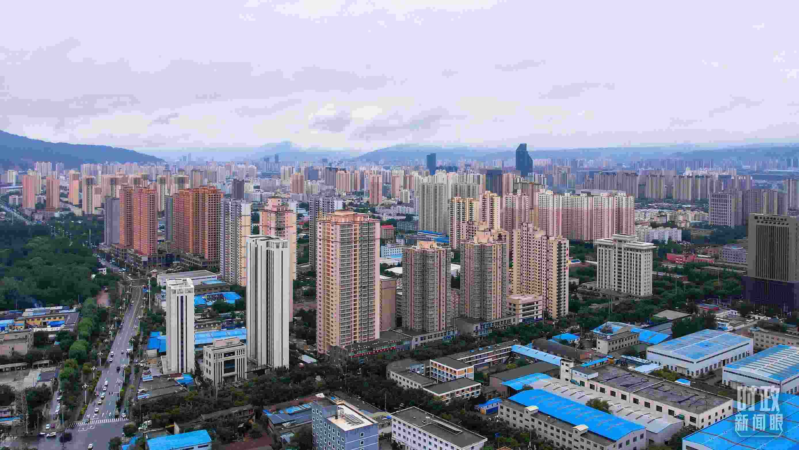 △蘭州。（總臺記者馬凌峰拍攝）