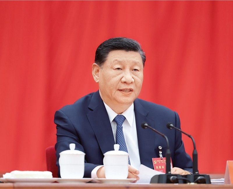 中國共產(chǎn)黨第二十屆中央委員會第三次全體會議，于2024年7月15日至18日在北京舉行。中央委員會總書記習(xí)近平作重要講話。 新華社記者 鞠鵬/攝