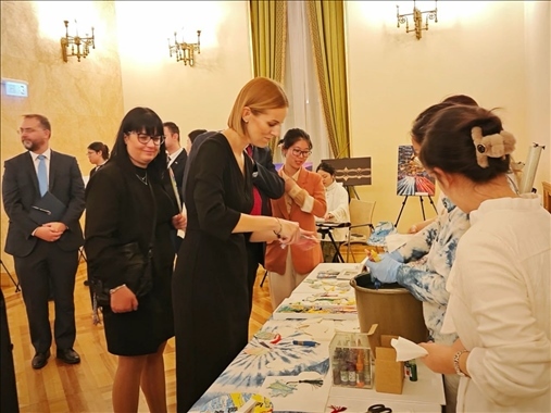 招待會(huì)現(xiàn)場。中國駐匈牙利大使館供圖