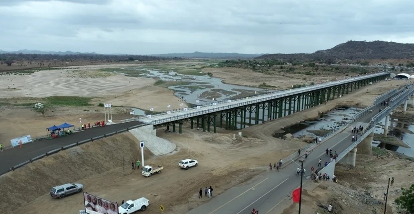大橋全景。中交二公局第二工程有限公司供圖