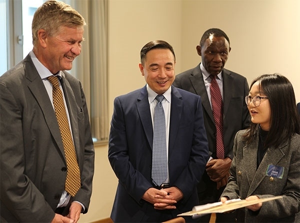 活動(dòng)現(xiàn)場(chǎng)。中國(guó)駐歐盟使團(tuán)供圖