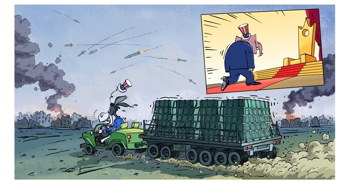 漫畫作者：馬宏亮（人民網(wǎng)版權(quán)圖片，未經(jīng)授權(quán)請勿轉(zhuǎn)載。）