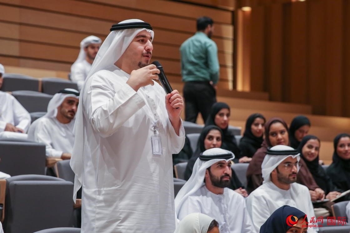 觀眾提問。人民網 塔里克·易卜拉欣攝