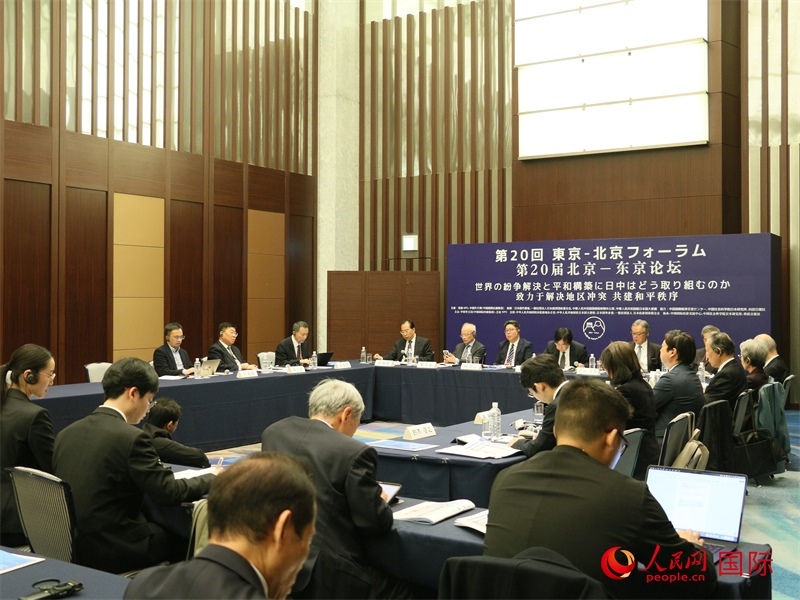和平秩序分論壇現(xiàn)場(chǎng)。人民網(wǎng) 許可攝