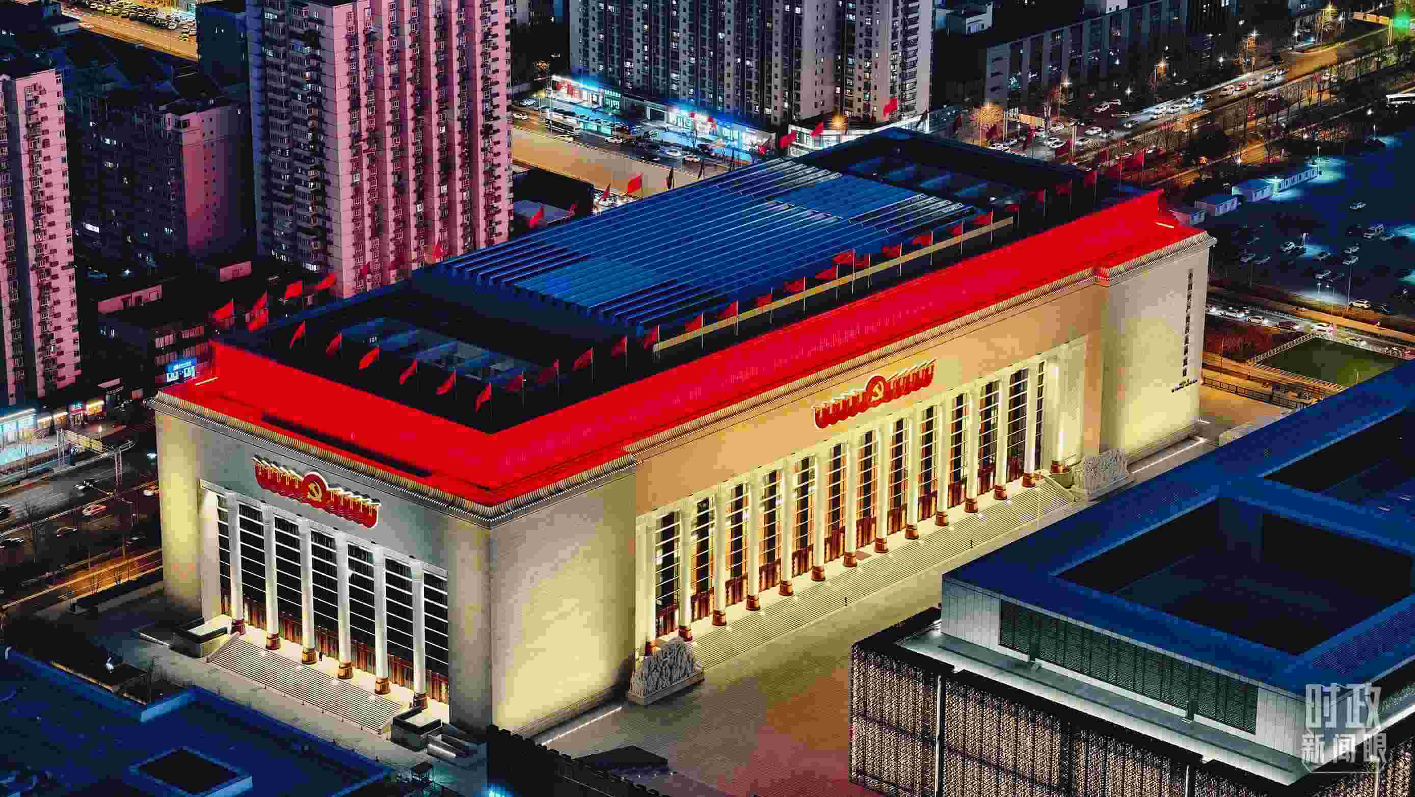 △中國共產(chǎn)黨歷史展覽館。（總臺(tái)央視記者張宇拍攝）