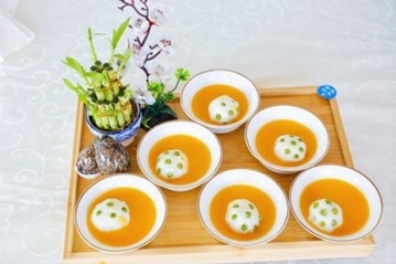 參賽作品“白雪尋蓮”。主辦方供圖