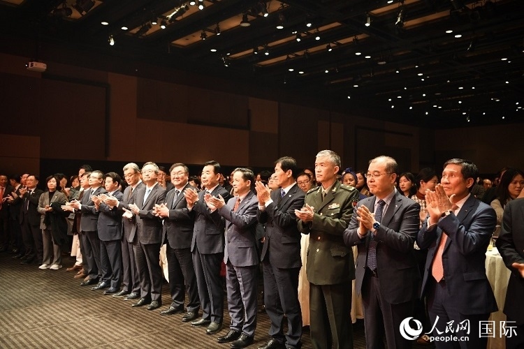 招待會(huì)現(xiàn)場。人民網(wǎng) 李帆攝