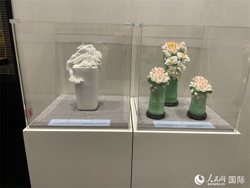 展覽上的展品。 人民網記者 劉慧攝