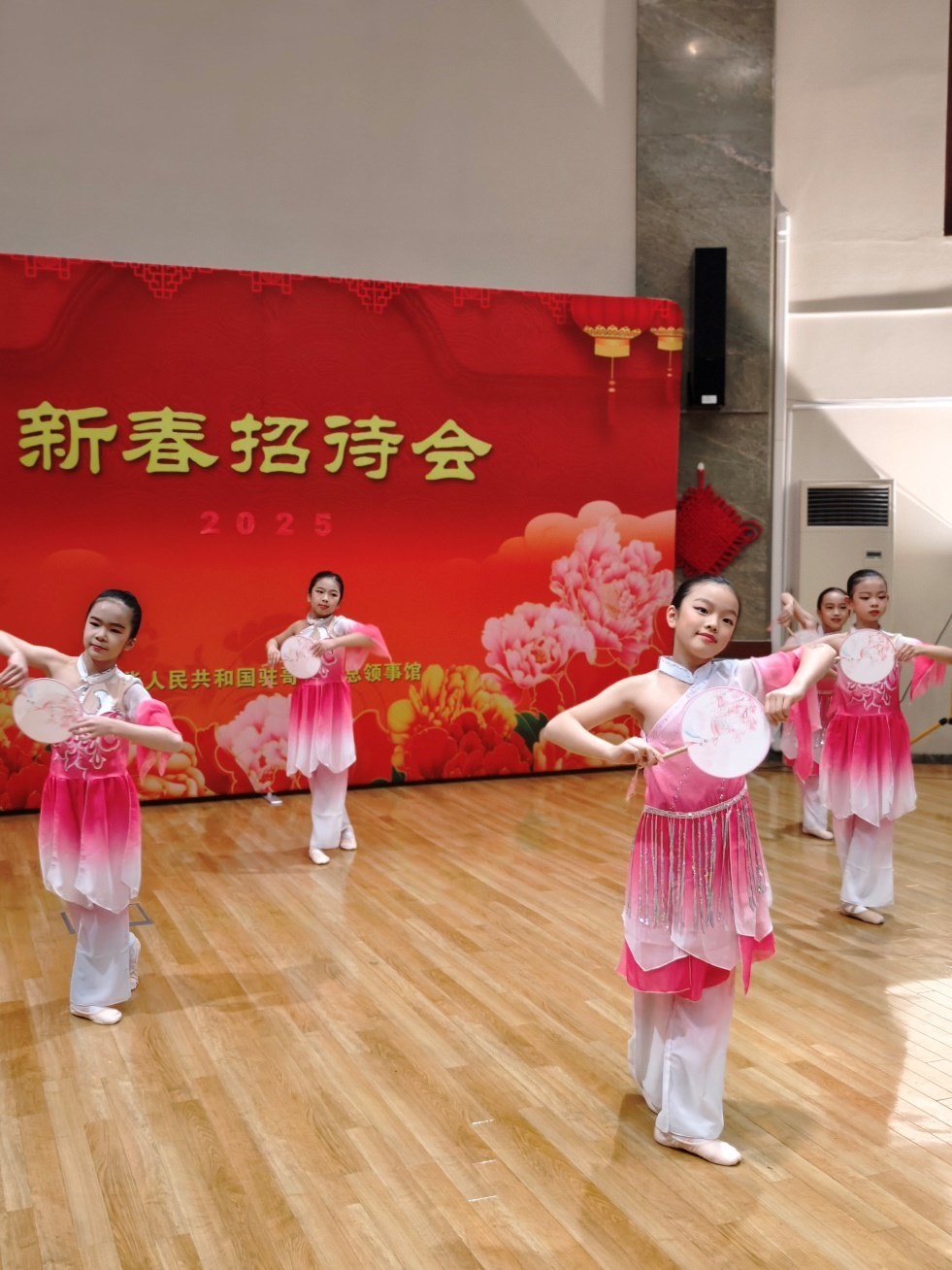 兒童舞蹈表演。中國駐哥德堡總領(lǐng)館供圖