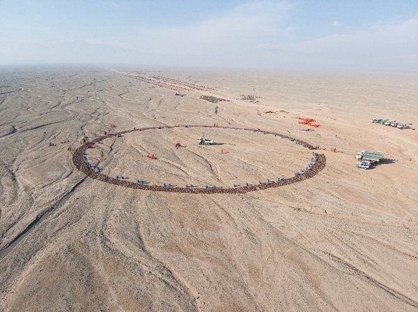 無(wú)線節(jié)點(diǎn)儀器檢測(cè)現(xiàn)場(chǎng)。受訪者供圖