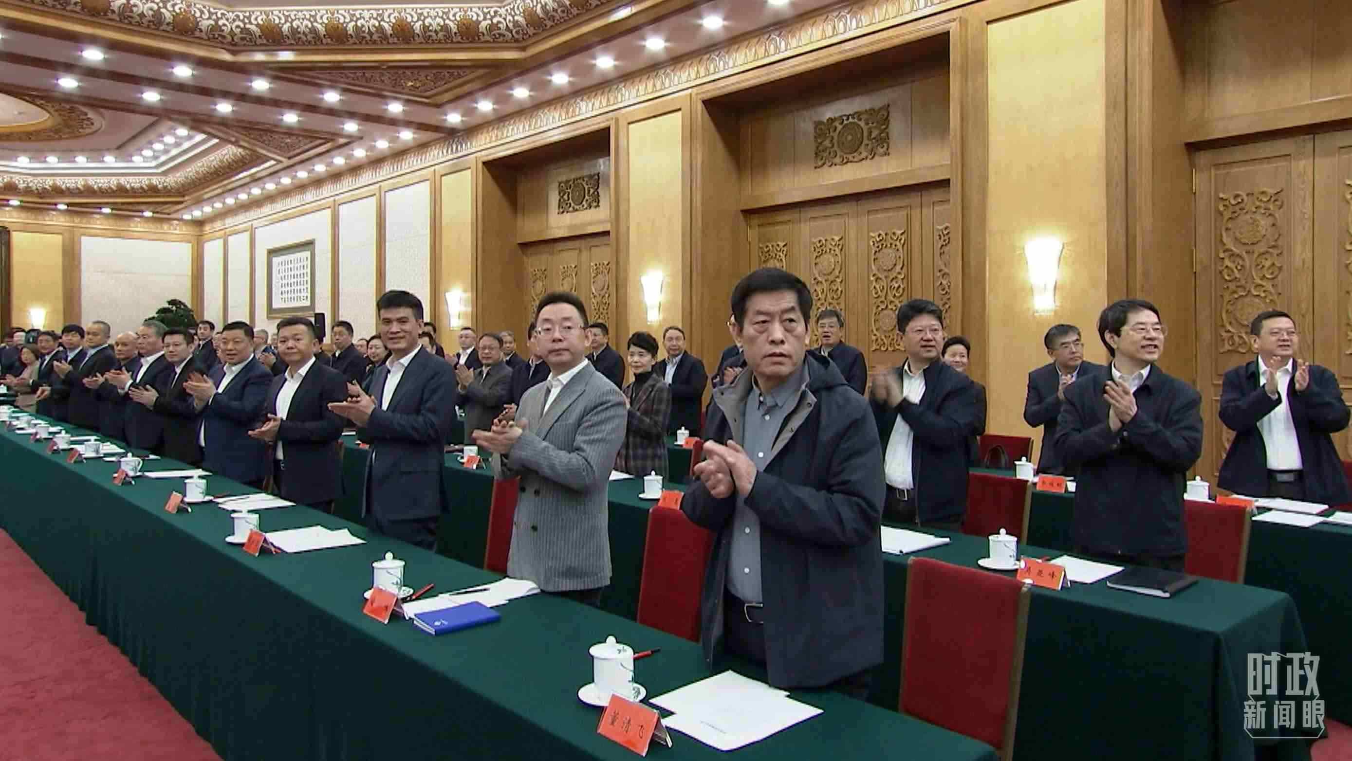 △2月17日，民營企業(yè)座談會(huì)現(xiàn)場。