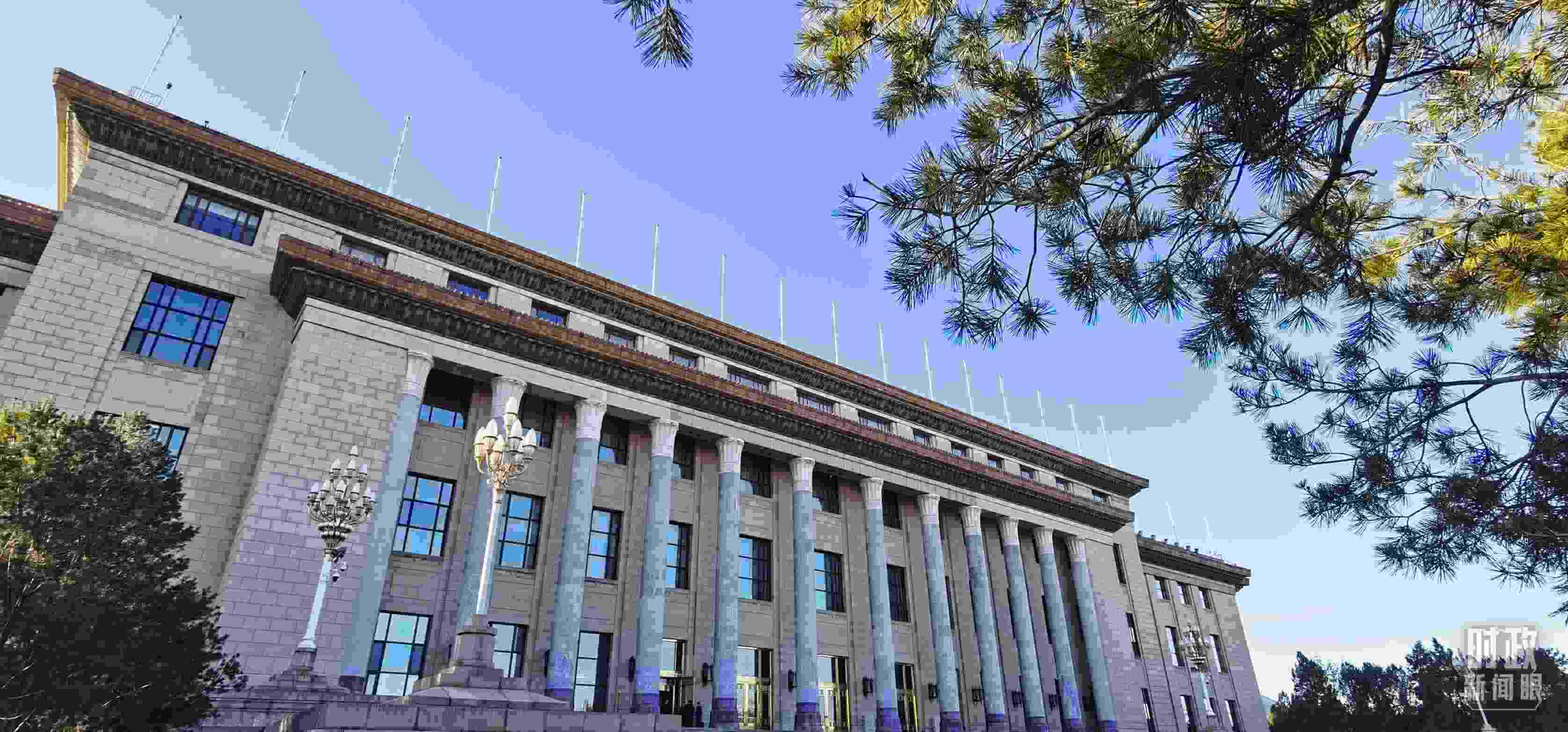 △2月17日，人民大會(huì)堂。（總臺(tái)央視記者郭鴻拍攝）