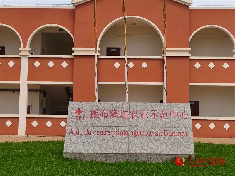 援布隆迪農(nóng)業(yè)示范中心。人民網(wǎng)記者 黃培昭攝