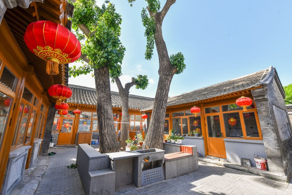 草廠胡同景觀。（受訪者供圖）