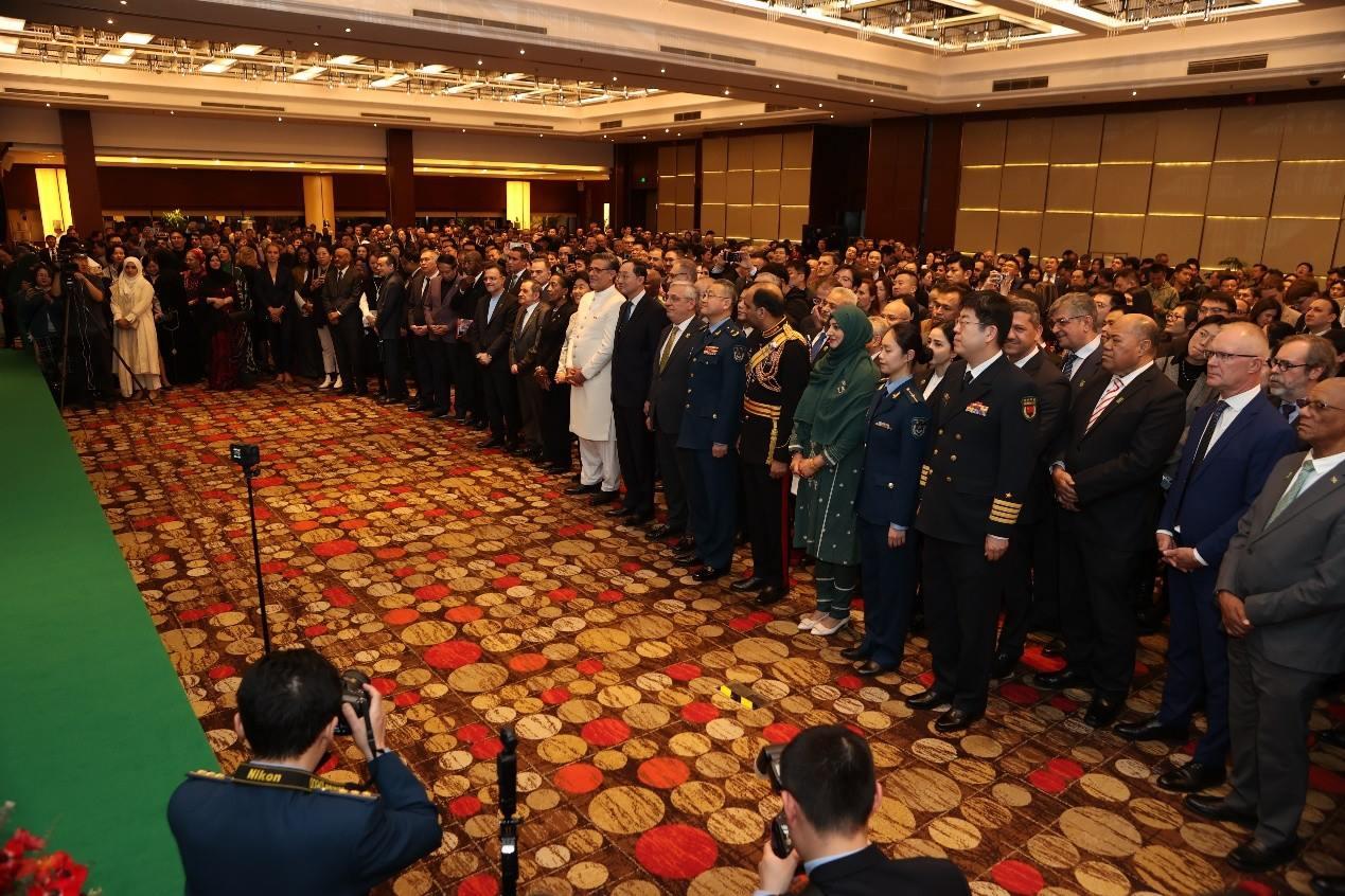 招待會(huì)現(xiàn)場。巴基斯坦駐華大使館供圖