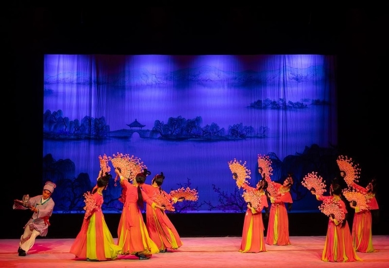 演出現(xiàn)場。中國駐匈牙利大使館供圖