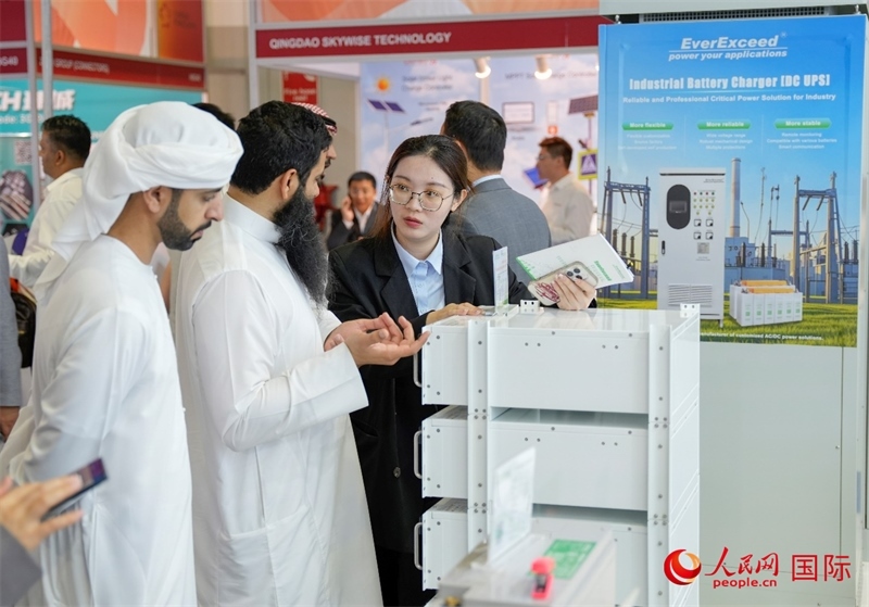 展會現(xiàn)場。人民網(wǎng) 塔里克·易卜拉欣攝