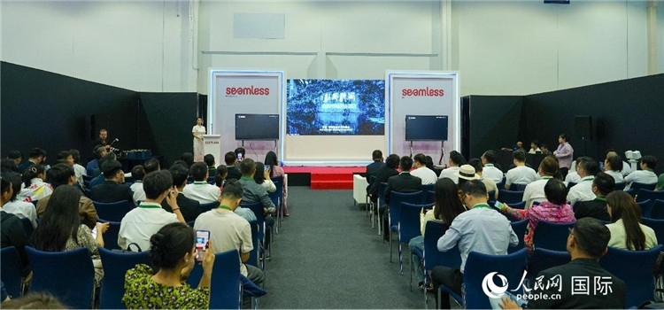 活動(dòng)現(xiàn)場(chǎng)一景。人民網(wǎng) 塔里克·易卜拉欣攝