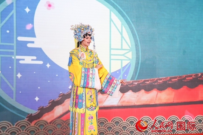 京劇表演。人民網(wǎng)記者任皓宇攝